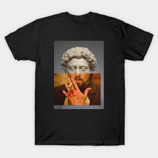 @leonardodicaprio (Django Unchained) X Marcus Aurelius. T-Shirt